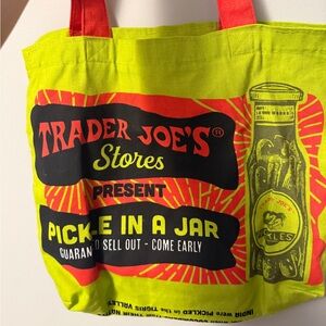 Trader Joe's Pickle Tote Bag